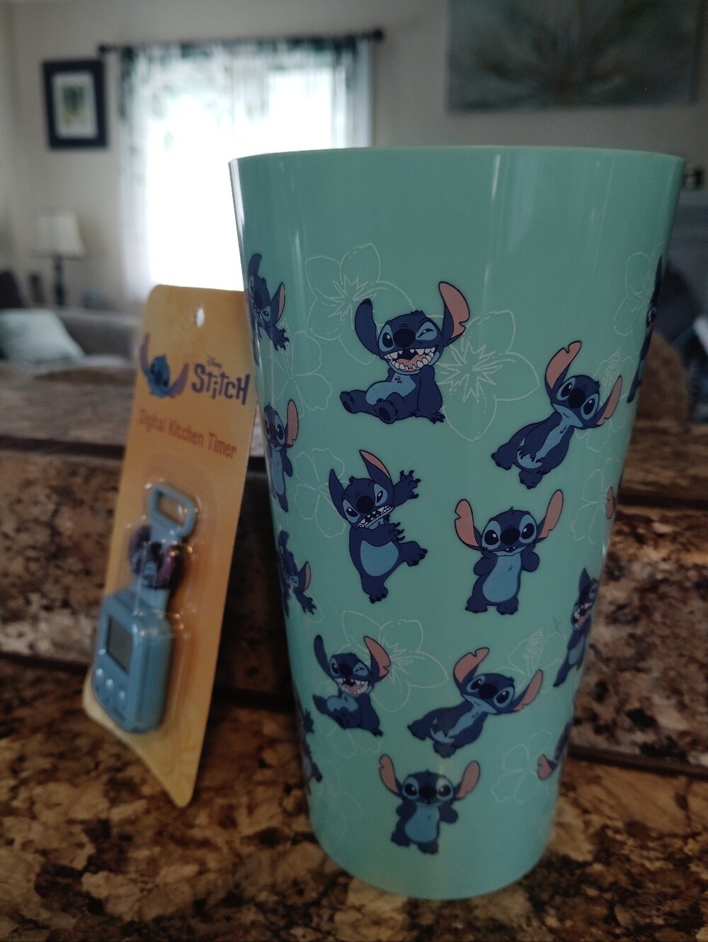 Stitch Kitchen Set Timer And Cup - Picture 2 of 5
